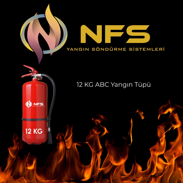 12 KG ABC Yangın Tüpü