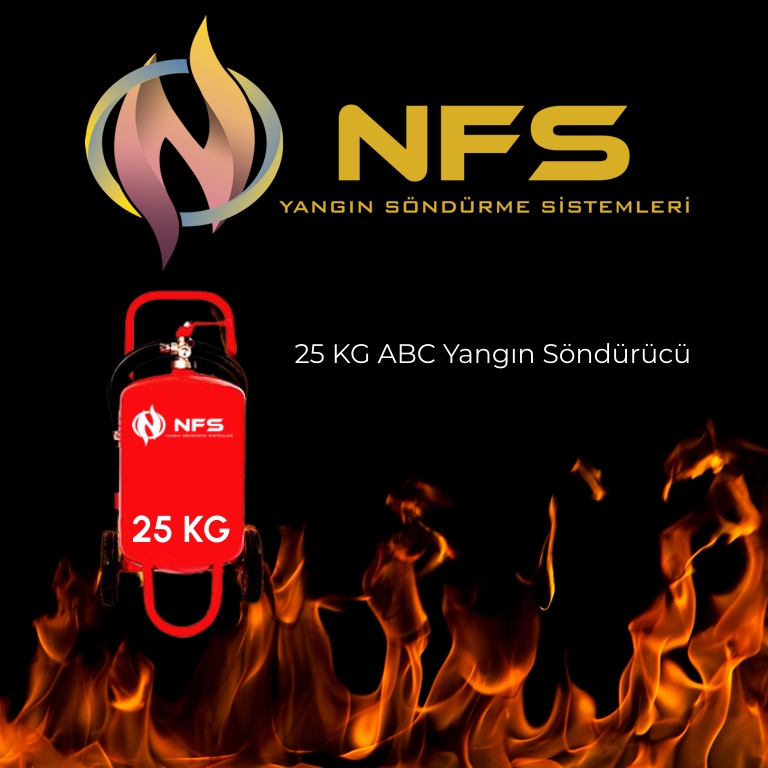 25 KG ABC Yangın Söndürücü