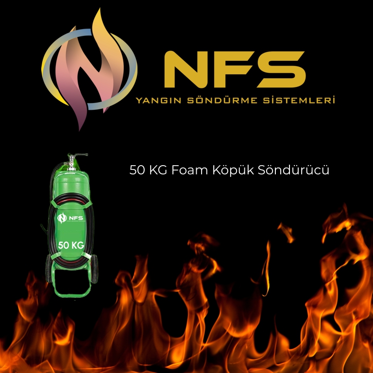 50 KG Foam Köpük Söndürücü